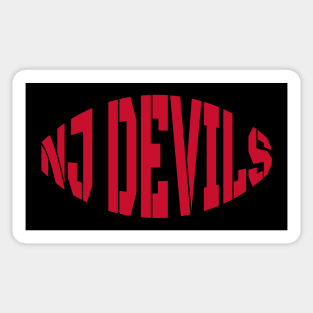 nj devils Sticker